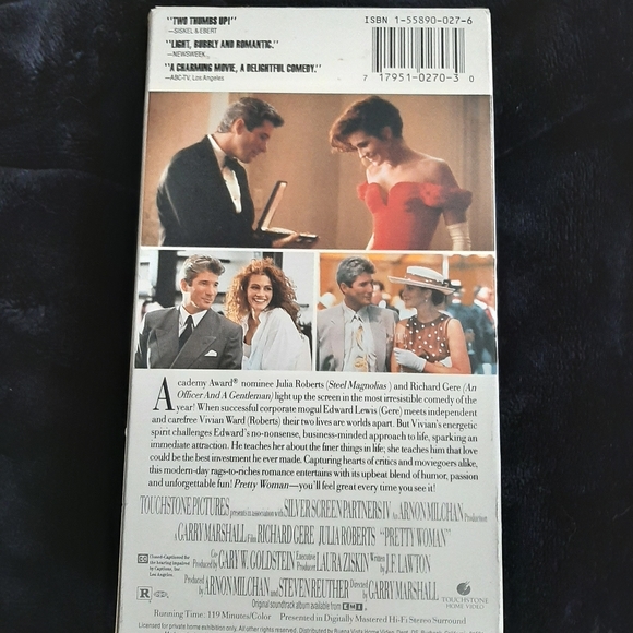PRETTY WOMAN VHS - Picture 2 of 2